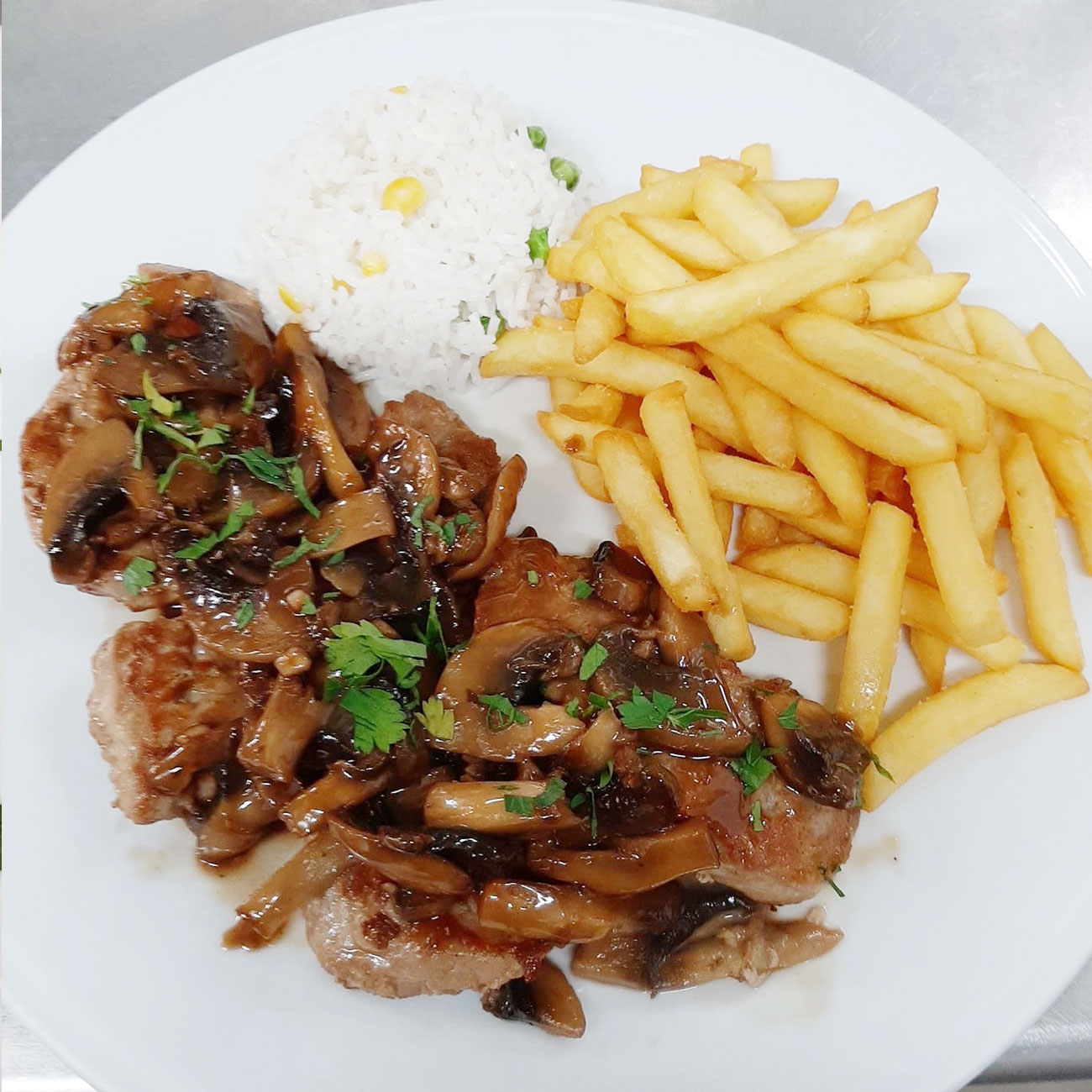 scaloppine a la madeira